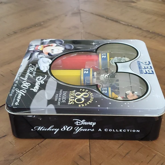 🆕️ Disney Pez 80 years Tin Collectible - Picture 4 of 9